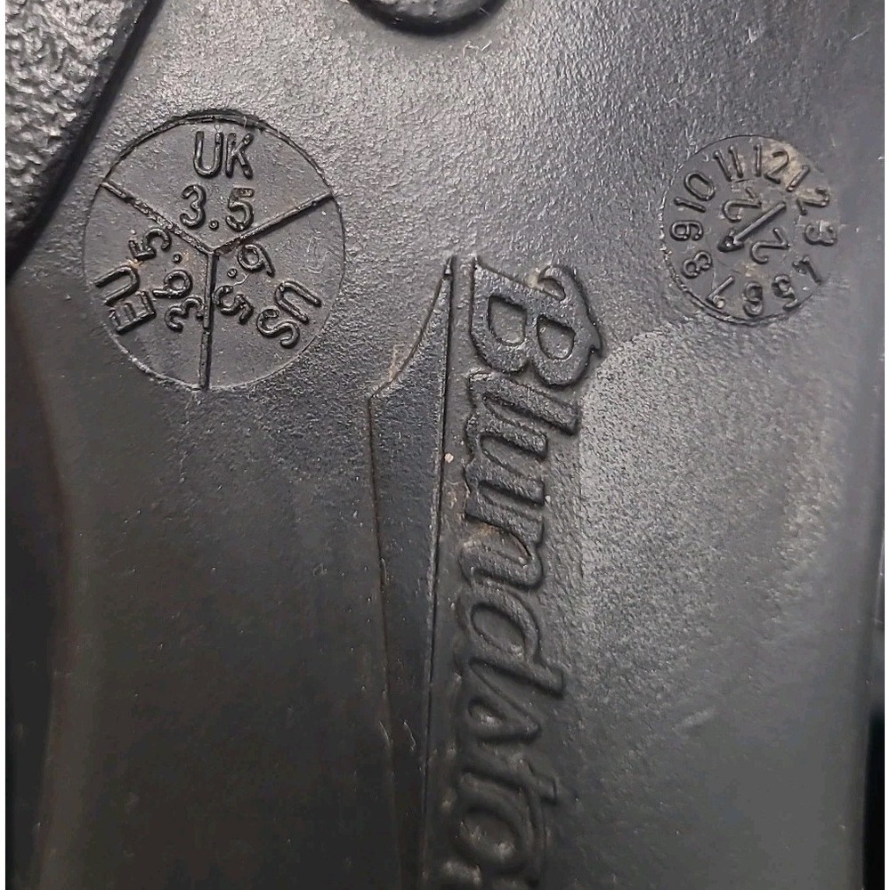 Blundstone  Womens Black Leather Chelsea Boots 1671 US Size 6.5 Block Heel - Picture 12 of 13